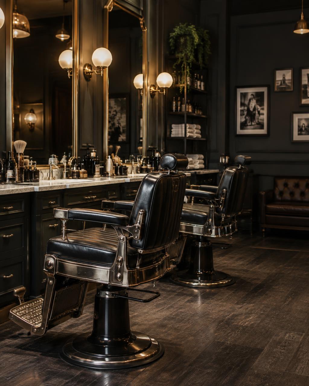 Inside VIP Cuts barbershop